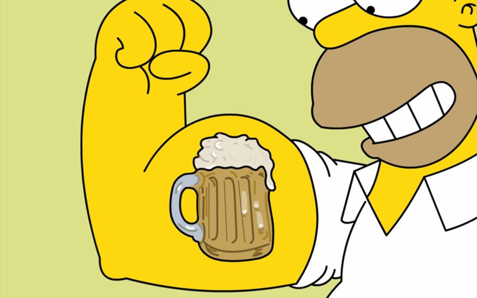 Homer Simpson Beer Wallpaper » WallDevil - Best free HD desktop ...