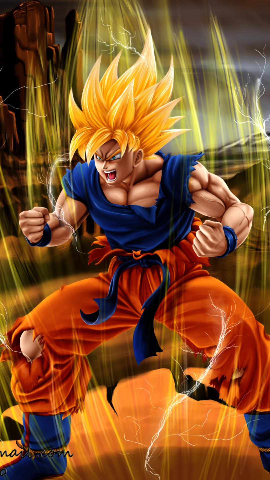 Goku ssj3, dragon ball, super, HD phone wallpaper