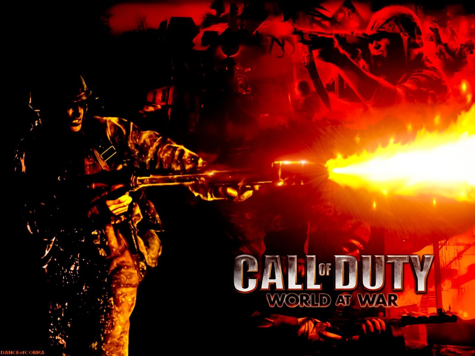 Games Call Of Duty World At War, desktop wallpaper nr. 58678 by