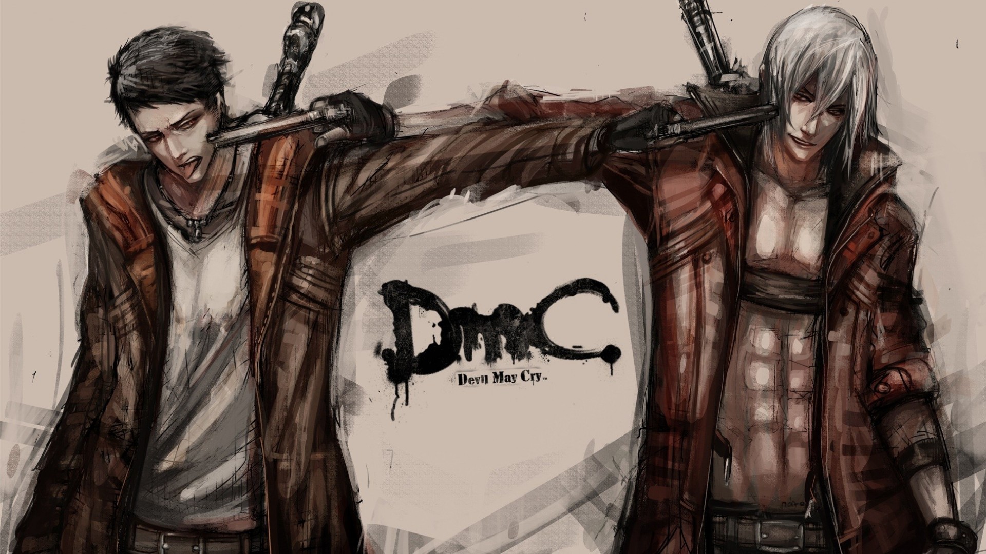 SuperHD.pics: Dante Devil May Cry Devil May Cry 5 artwork black ...