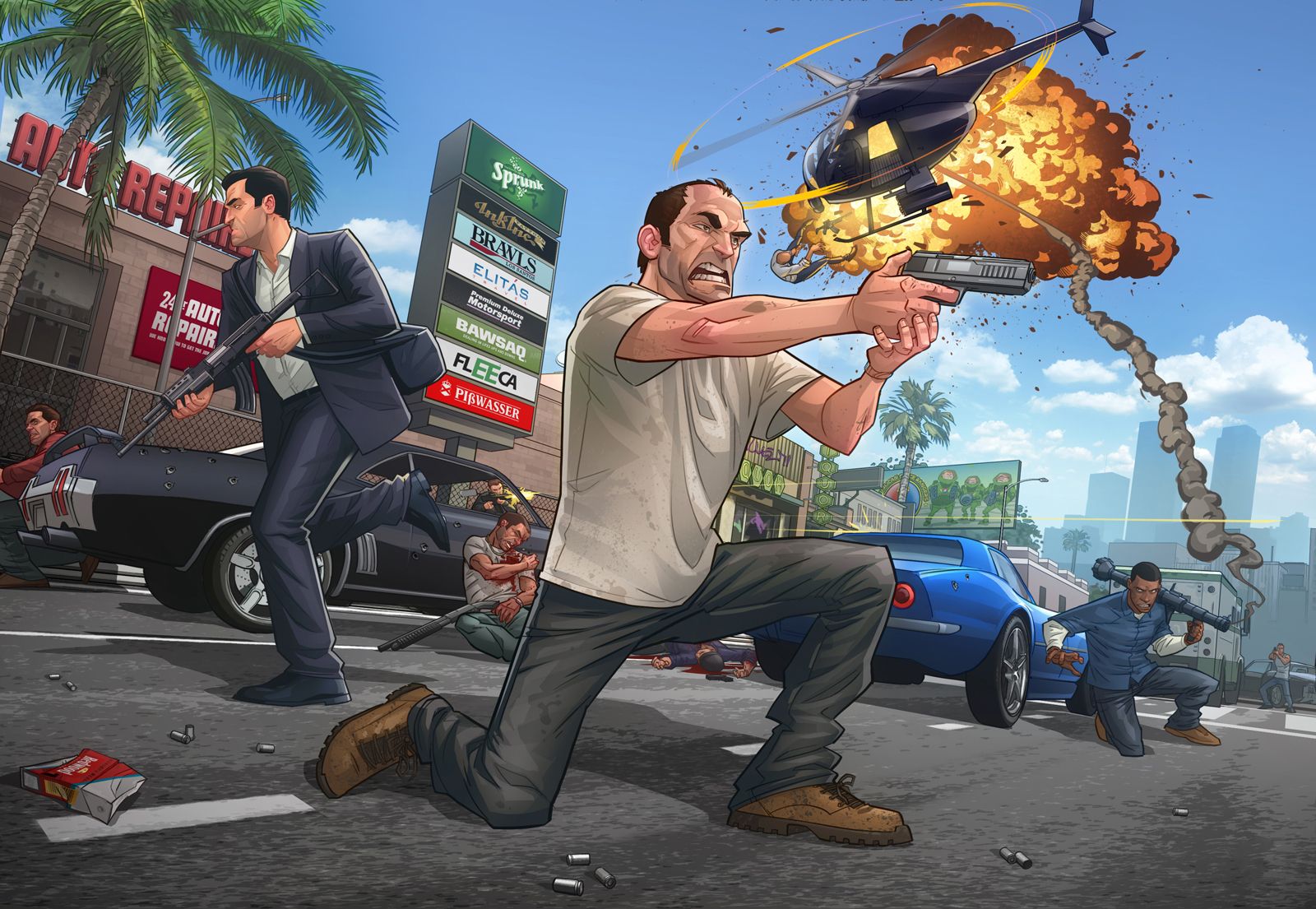 Grand Theft Auto V Computer Wallpapers, Desktop Backgrounds ...