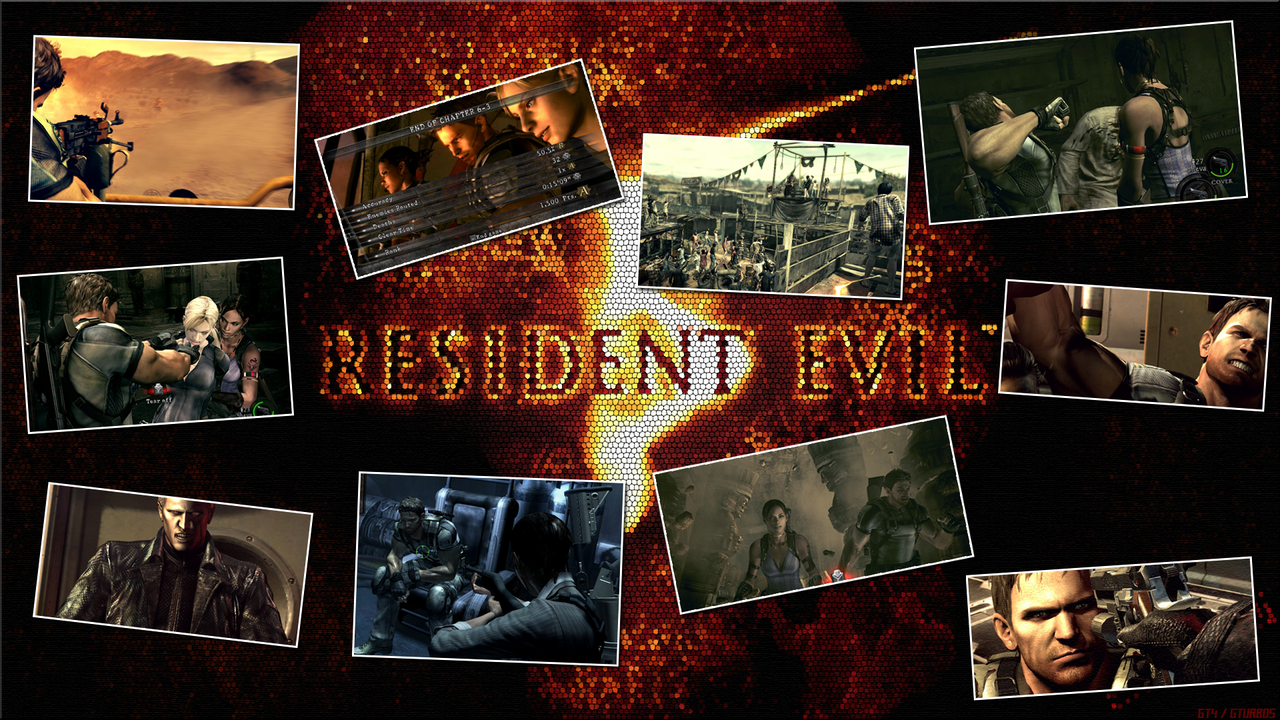 Resident Evil 5 - Wallpaper Fan by GT4tube on DeviantArt