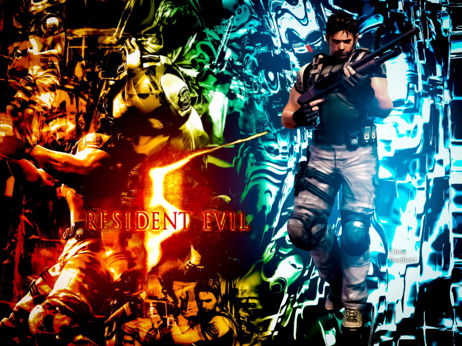 Games: Resident Evil 5, desktop wallpaper nr. 59282 by DanceOfCobra
