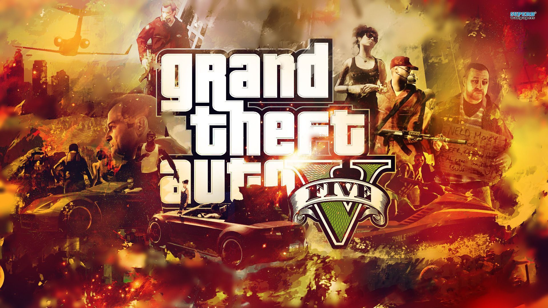 GTA 5 Game Hd Wallpapers | Onlybackground