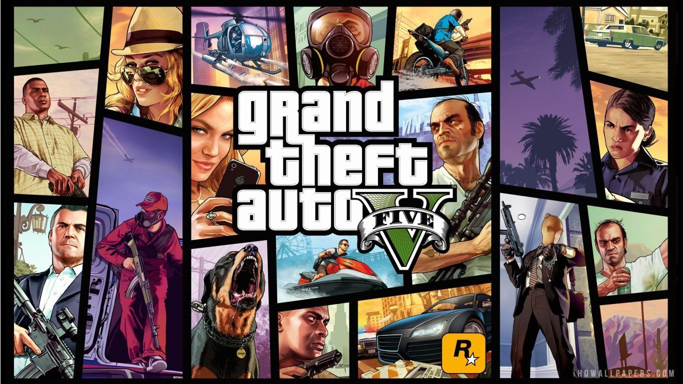 Grand Theft Auto GTA 5 HD Wallpaper - iHD Backgrounds
