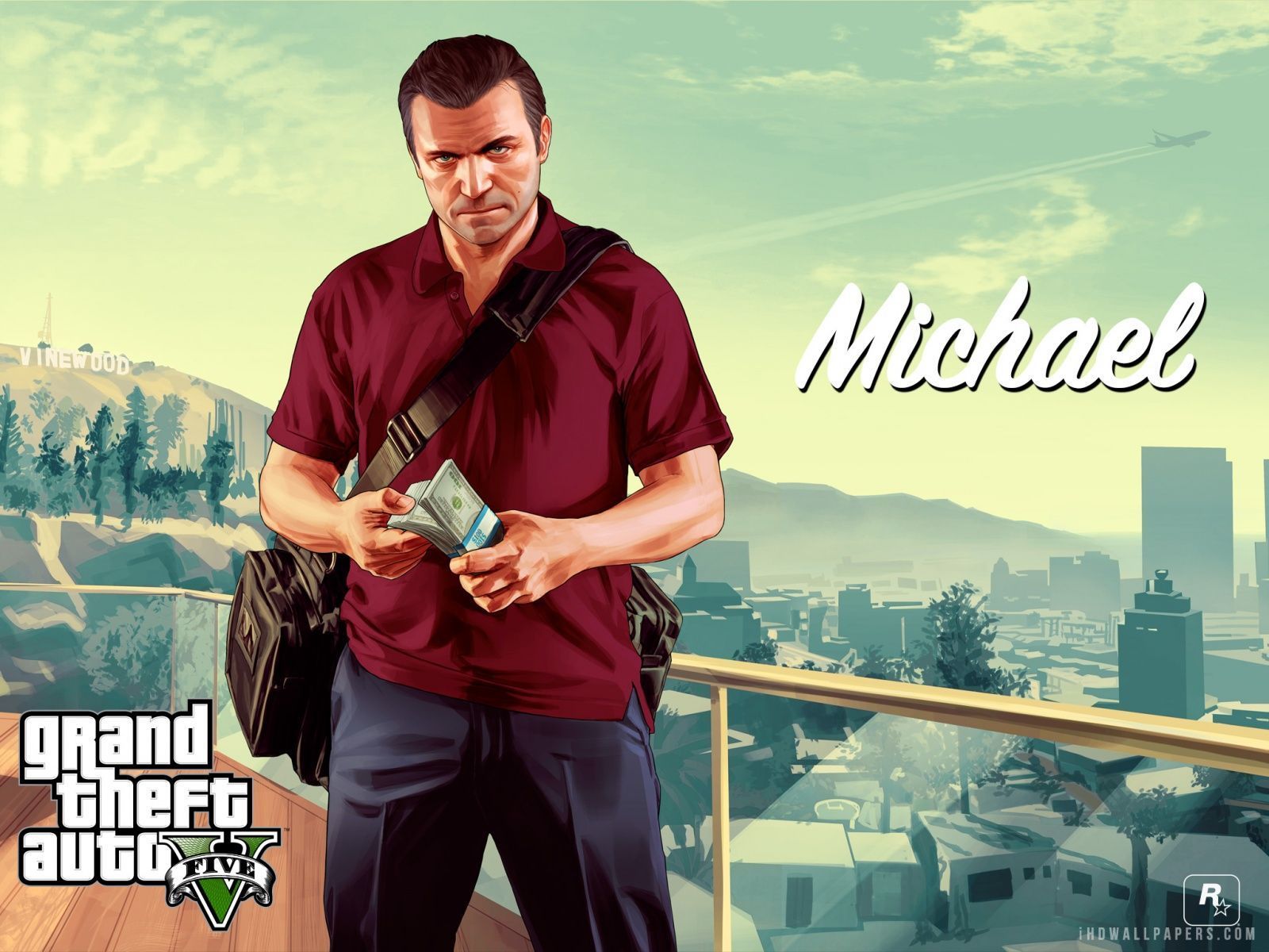 Michael in GTA 5 HD Wallpaper - iHD Backgrounds