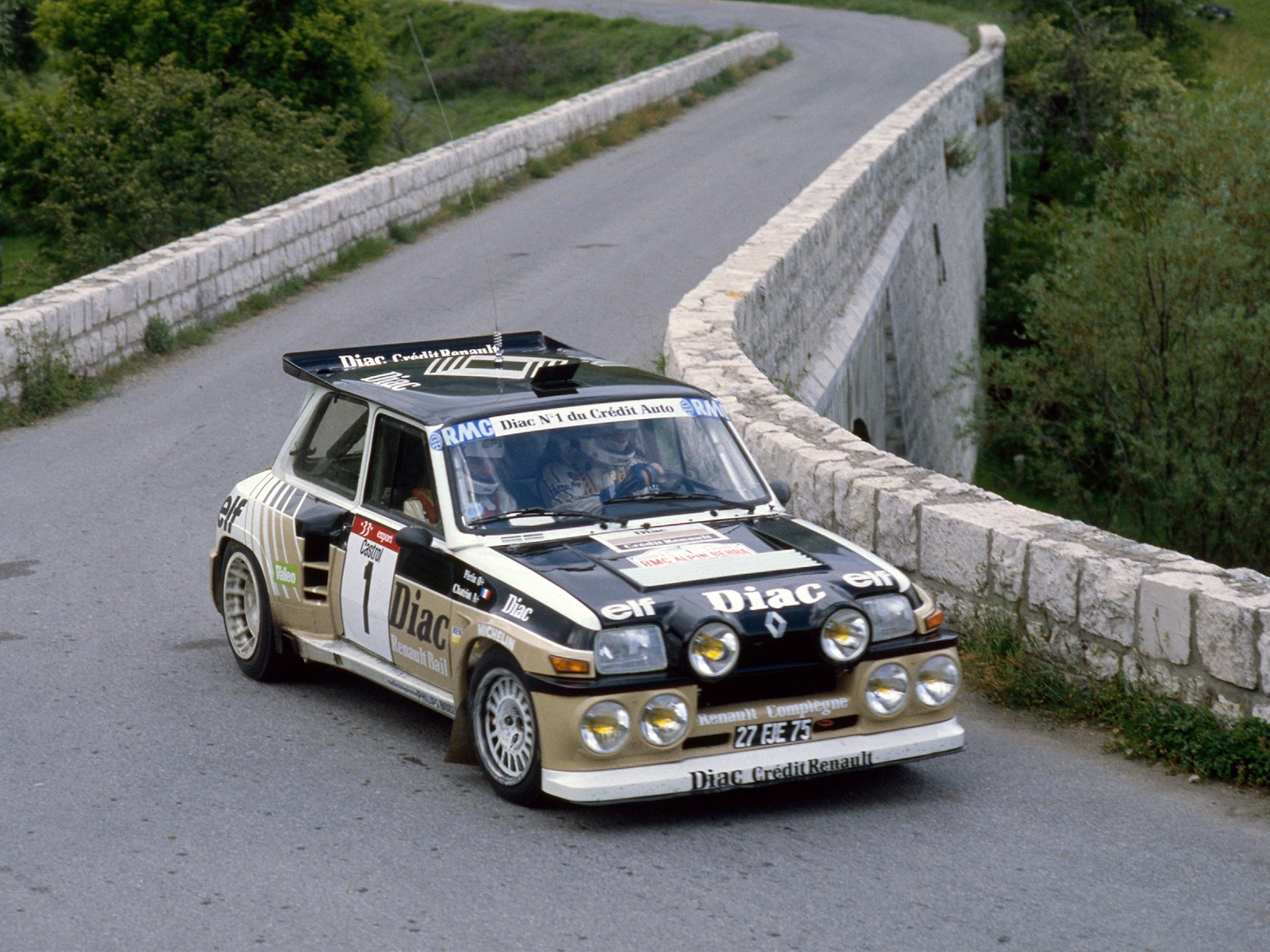 1985 Renault 5 Maxi Turbo race racing classic g wallpaper ...