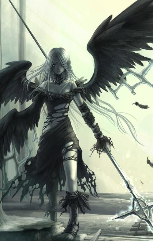 dark death angel girl picture and wallpaper | Pics I like ...