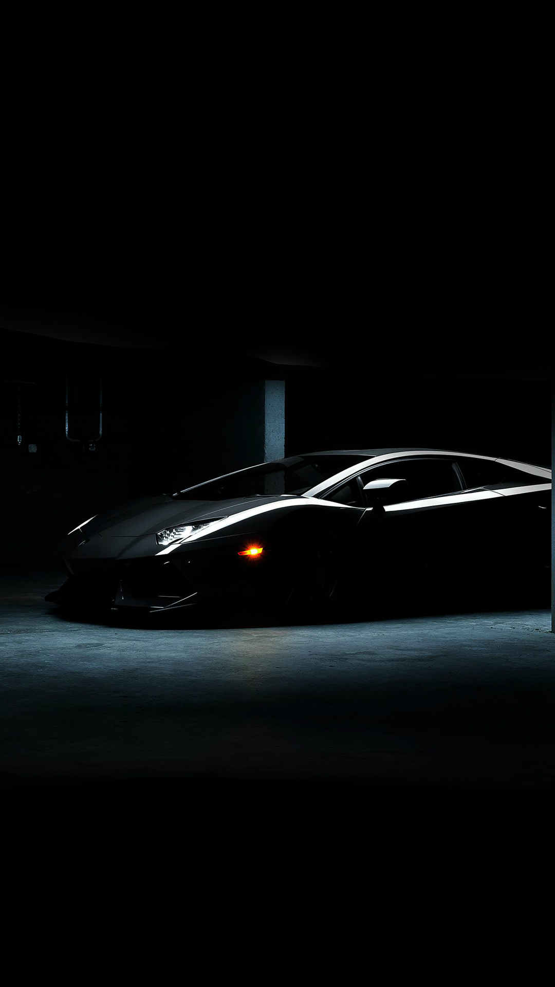 Lamborghini Car Dark Black Awesome iPhone 6 Wallpaper Download ...