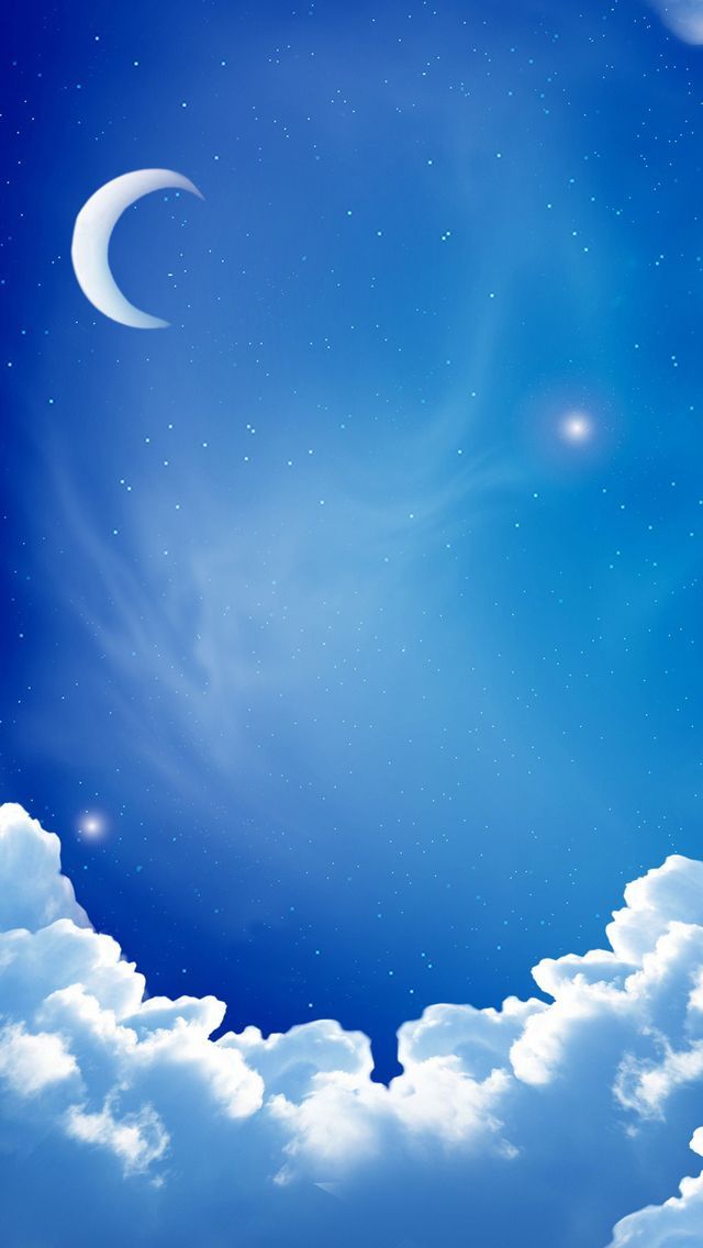 Cloud moon #iPhone #5s #Wallpaper |http://www.ilikewallpaper.net ...