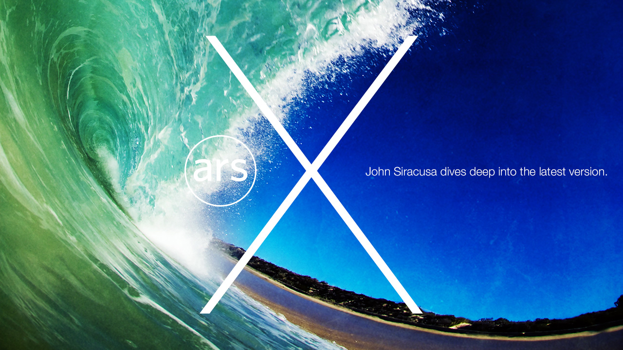 OS X 10.9 Mavericks The Ars Technica Review Ars Technica