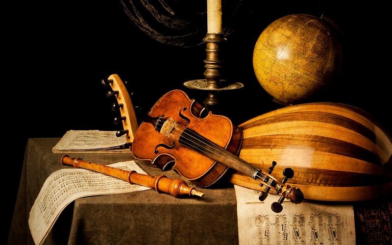 Vintage musical instruments free desktop backgrounds and wallpapers