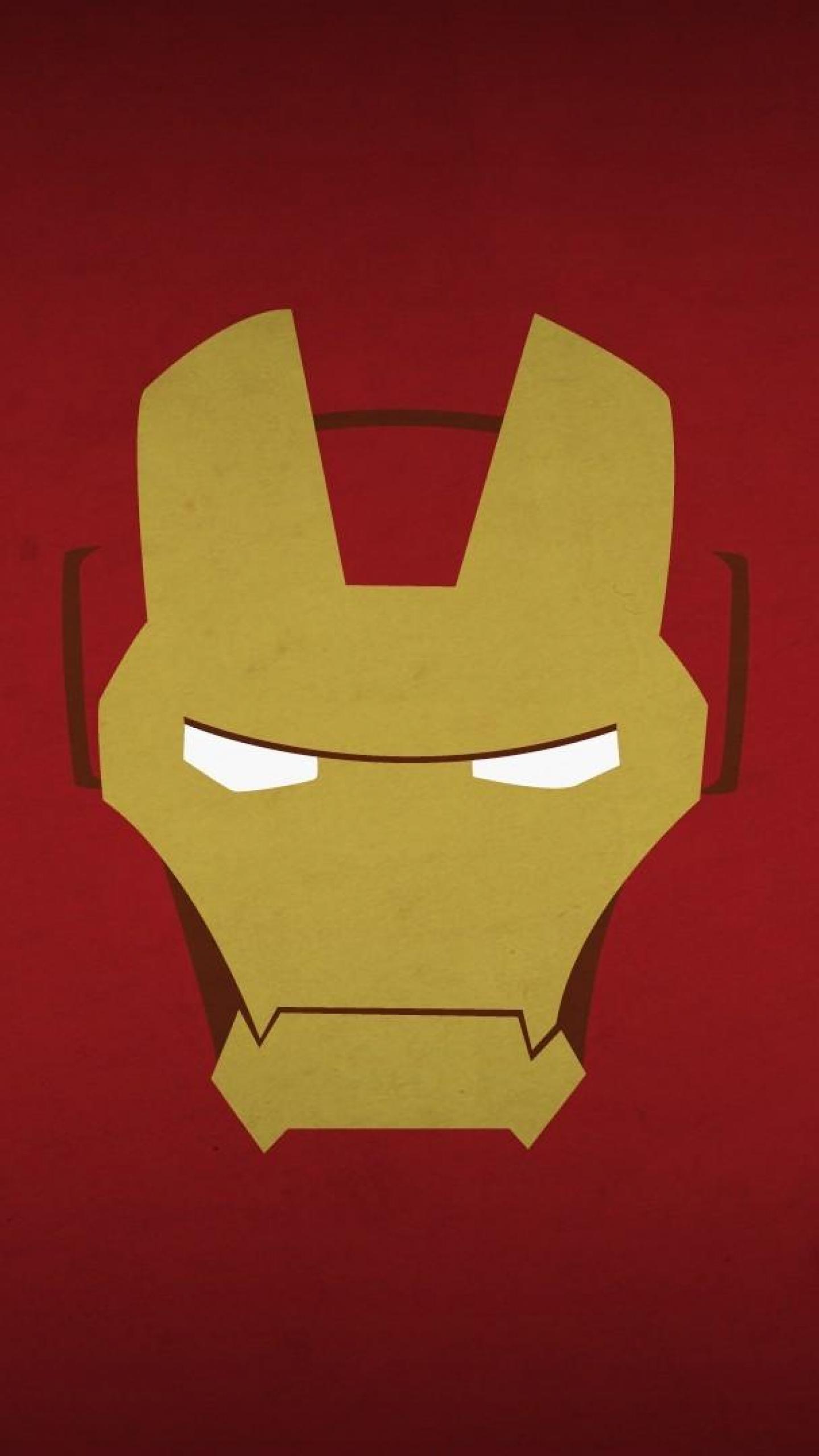 Superhero Minimalism Blo0p Iron man Heroes HD Wallpapers, Desktop