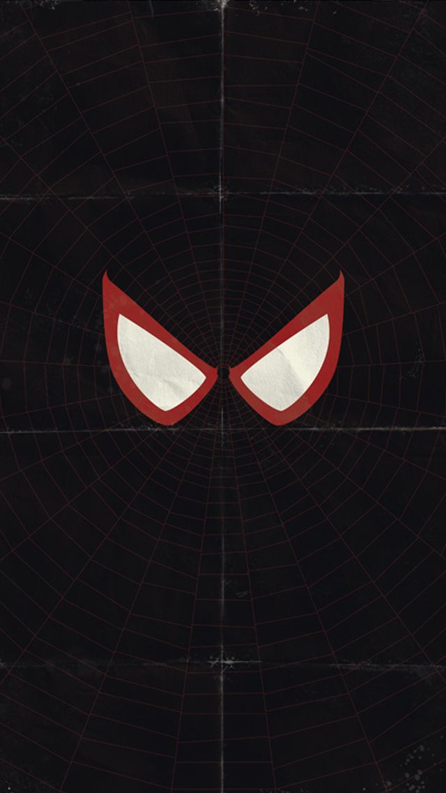Spiderman Black iPhone 5 Wallpaper 640x1136