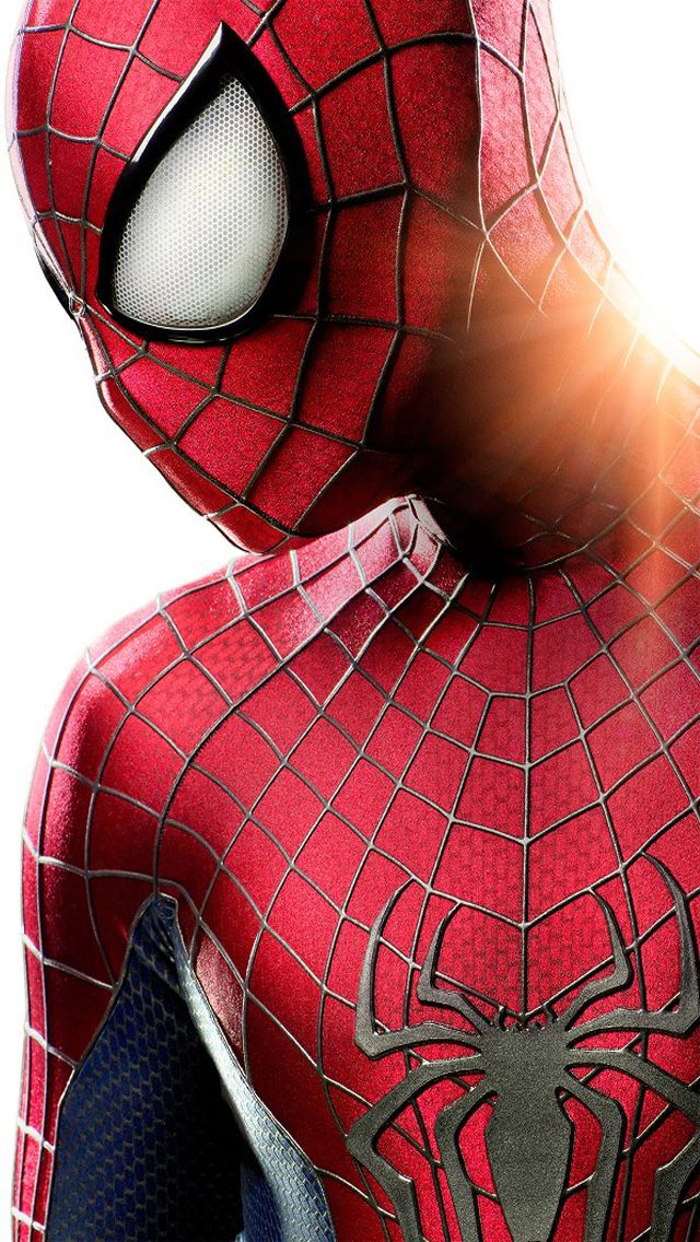 Red Spiderman phone wallpaper1