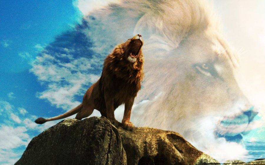 Aslan Narnia Lion Hd Wallpaper for Desktop and Mobiles Retina iPad