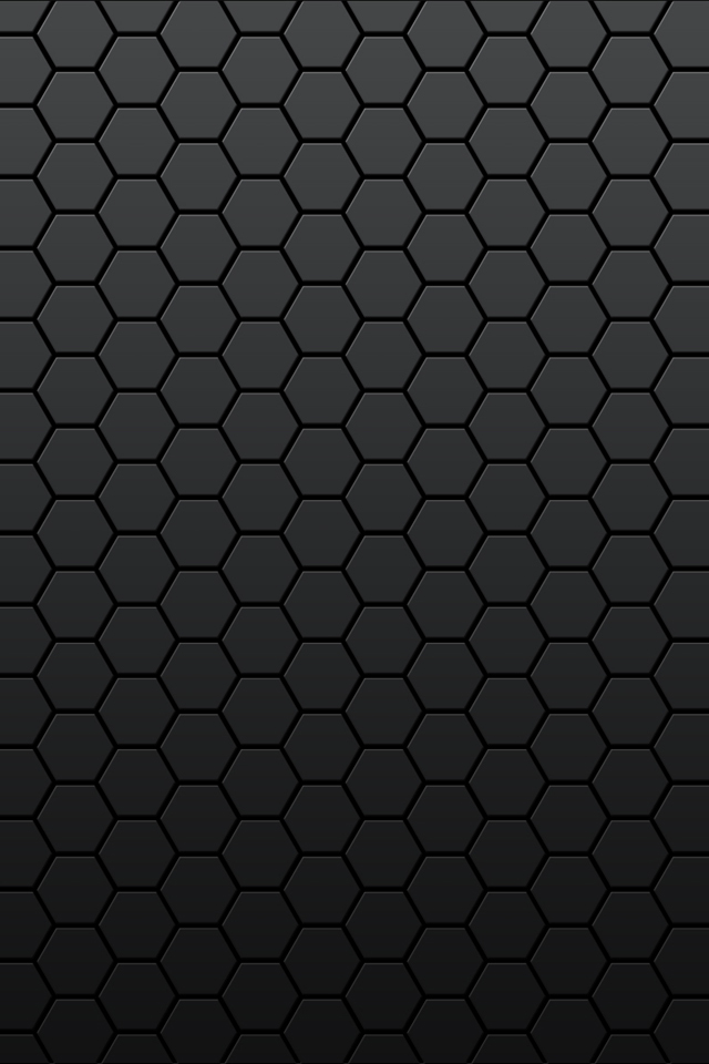 Black Hexagon | Apple iPhone Wallpapers
