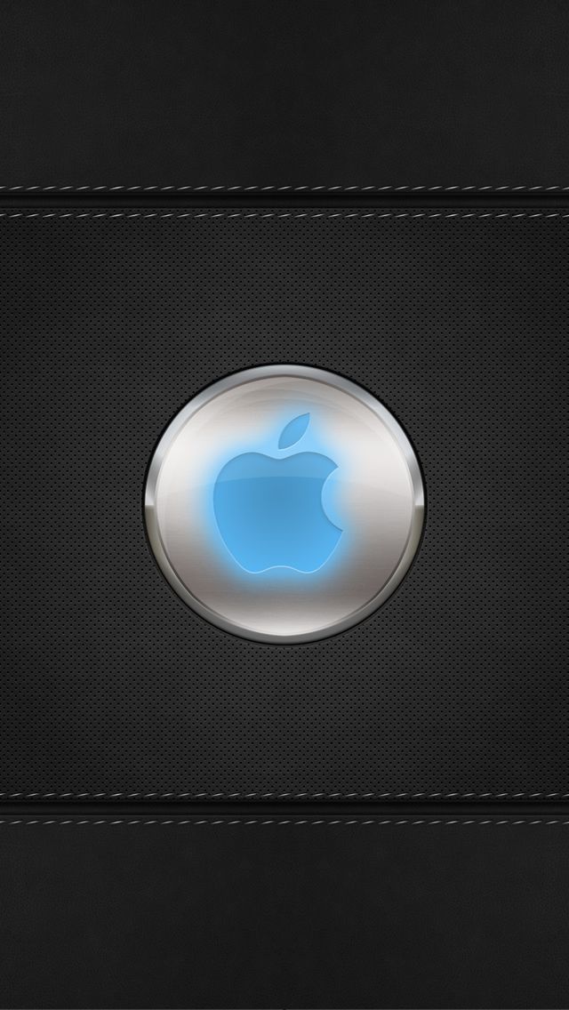 Apple Logo Metal Texture iPhone 5s Wallpaper Download iPhone