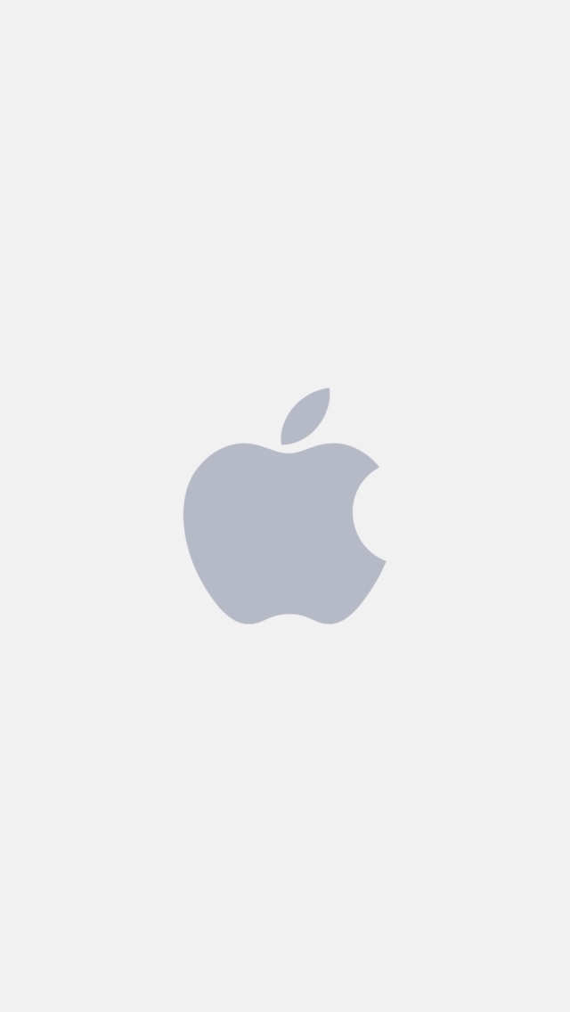 Clean Slate White Apple Logo iPhone 5 Wallpaper / iPod Wallpaper ...