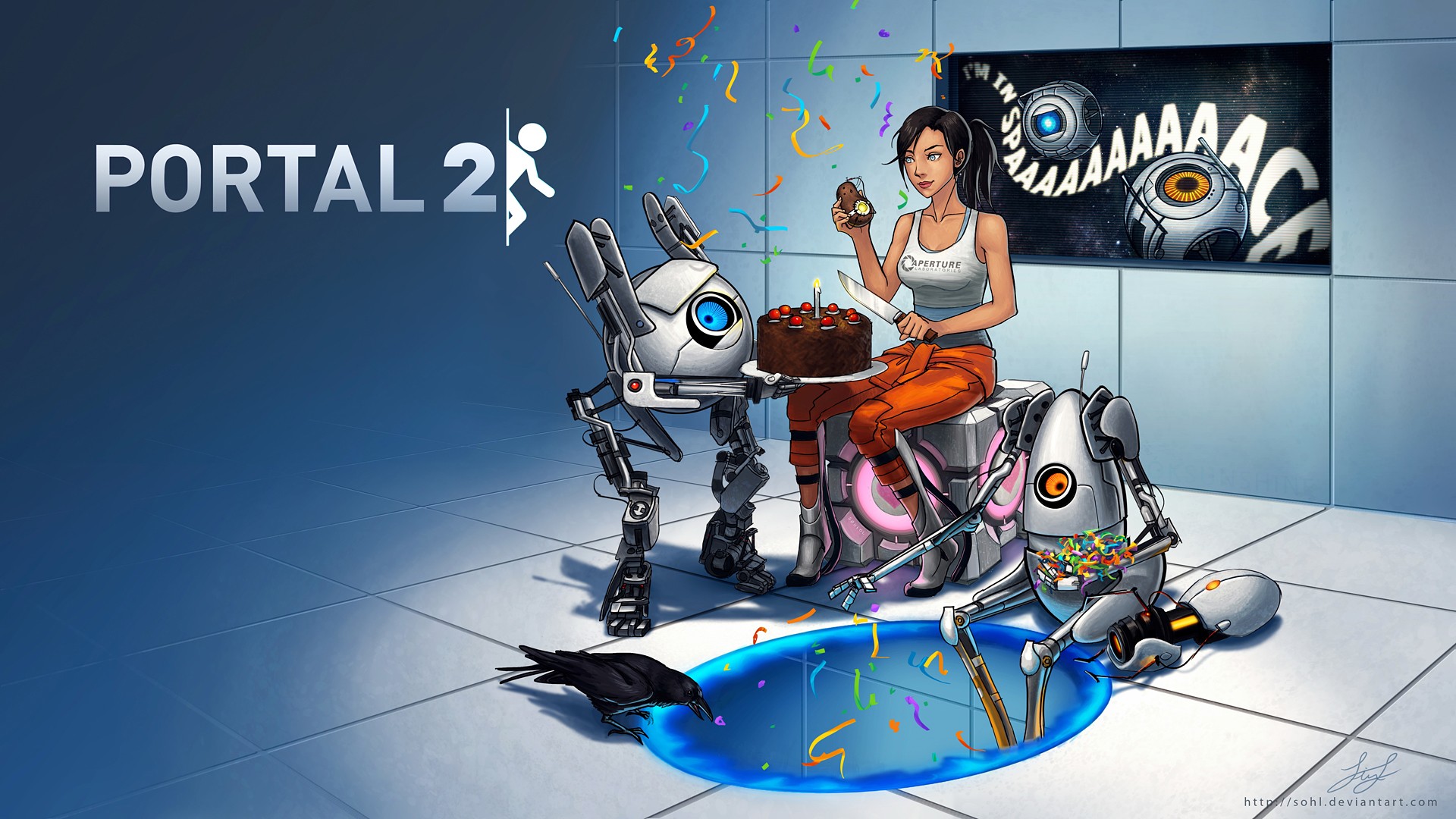 148 Portal 2 HD Wallpapers | Backgrounds - Wallpaper Abyss