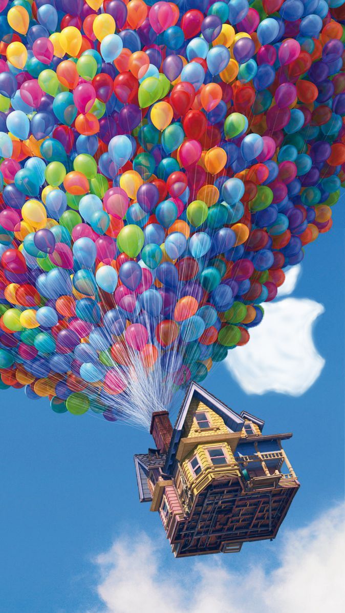 DeviantArt More Like iPhone 5 Pixar UP wallpaper HD by LindsayCookie