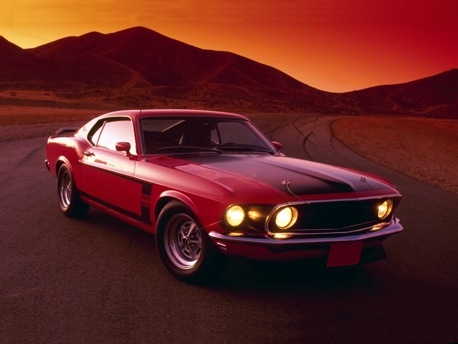 1969 Ford Mustang Boss 302 Muscle Classic G Wallpaper 1600x1200 ...