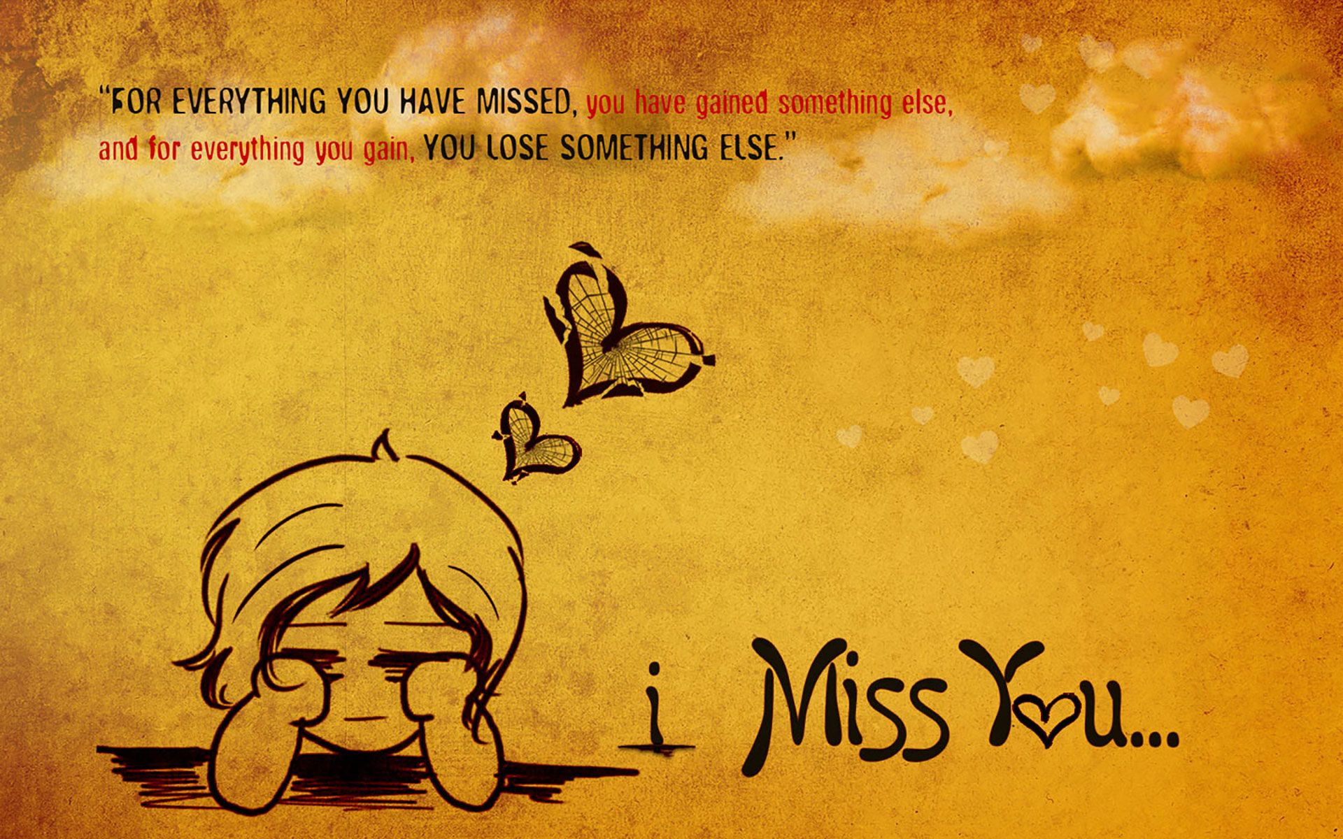 I miss u wallpaper Group (47+)