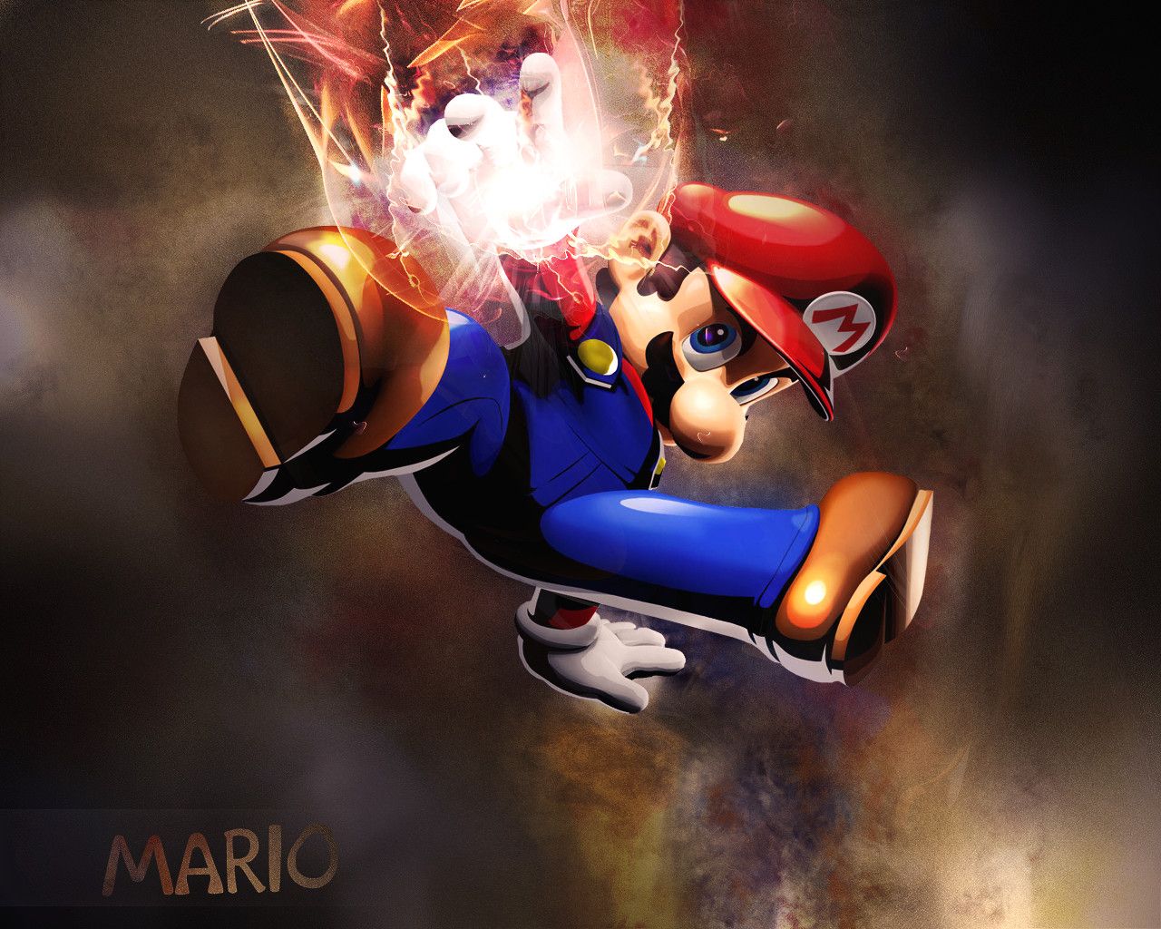 Mario World Wallpaper by Flame-X on DeviantArt