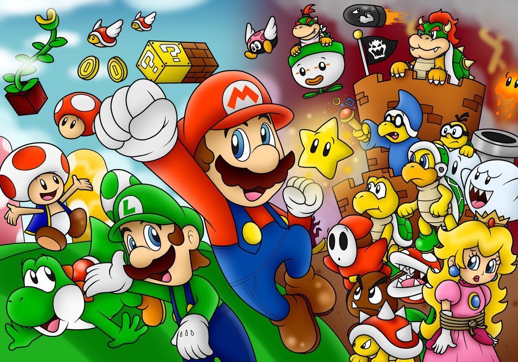 Super Mario Wallpaper by SuperLakitu on DeviantArt