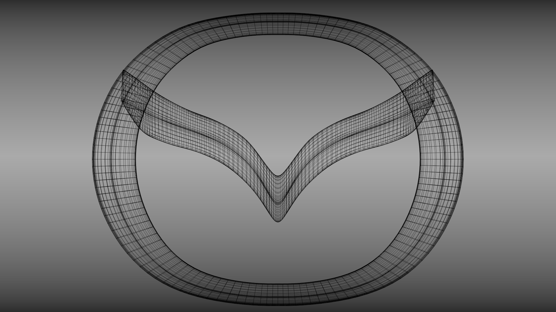 Mazda logo 3D Model .obj .blend - CGTrader.com