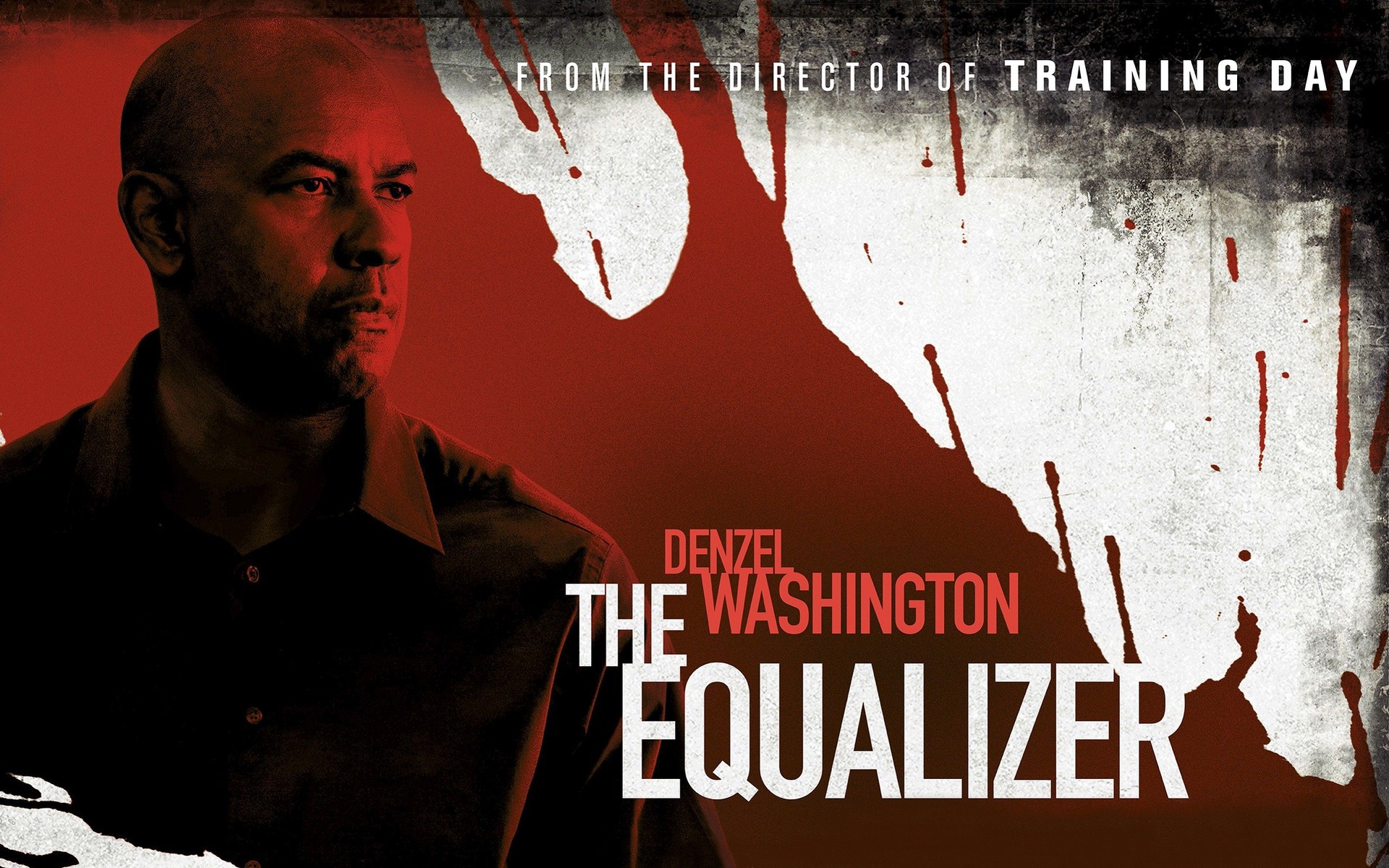 Denzel Washington In The Equalizer Poster Wallpaper