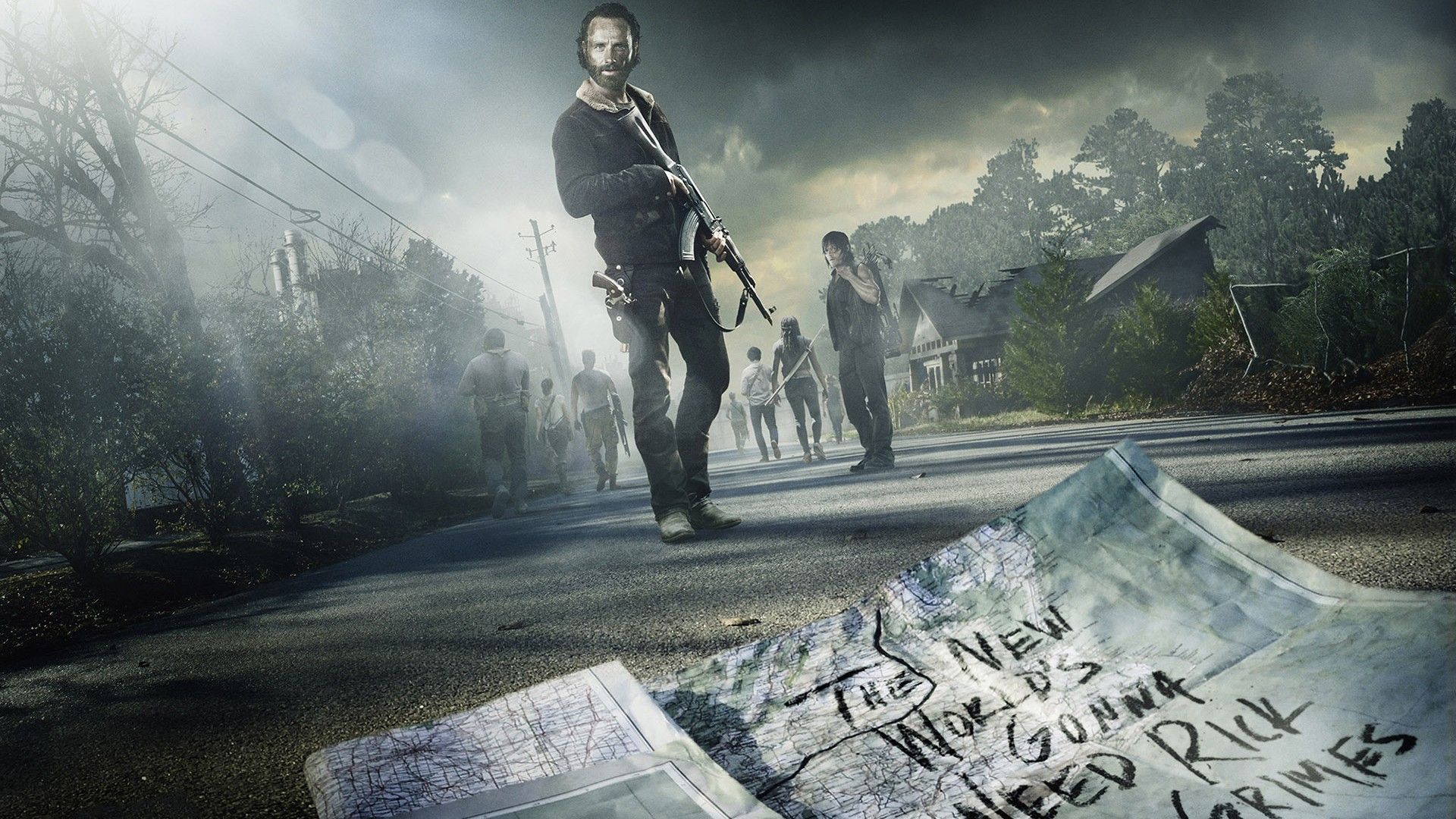 The Walking Dead Season 5 HD Wallpaper - StylishHDBackgrounds