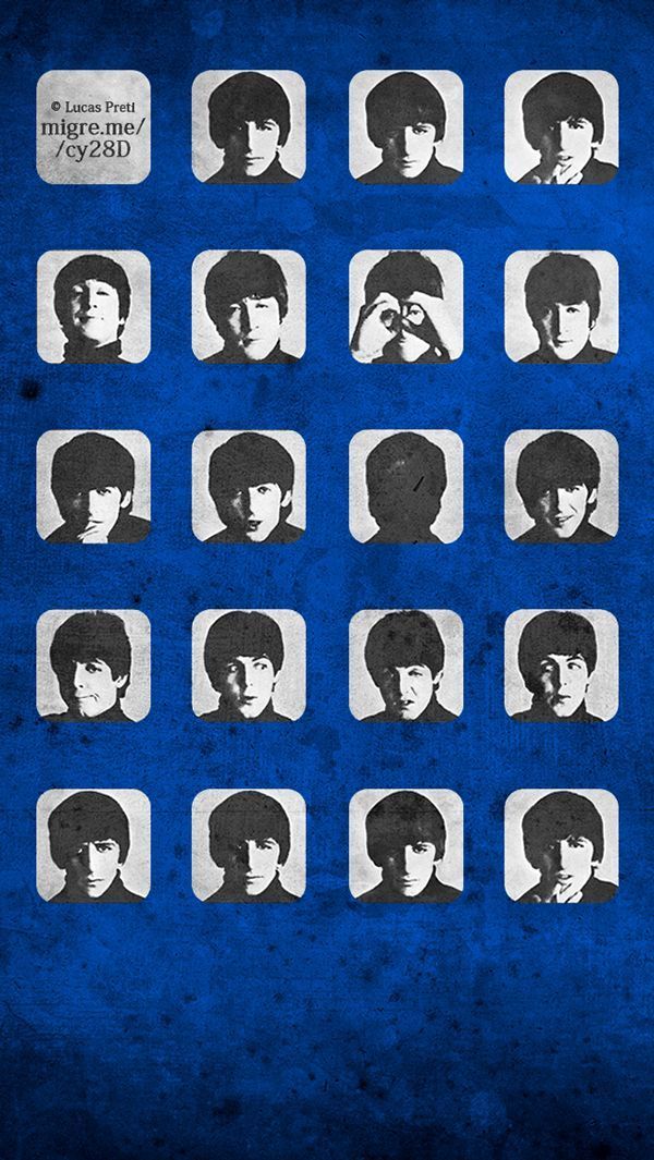 The Beatles AHDN iPhone Wallpaper on Behance