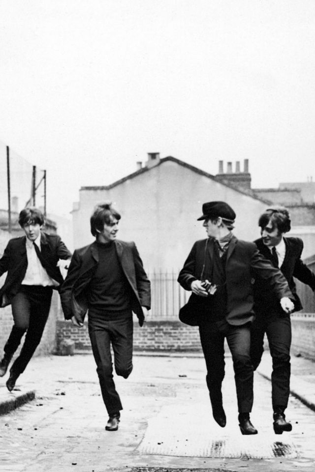 The Beatles Running Mobile Wallpaper Free Download - vShare.com