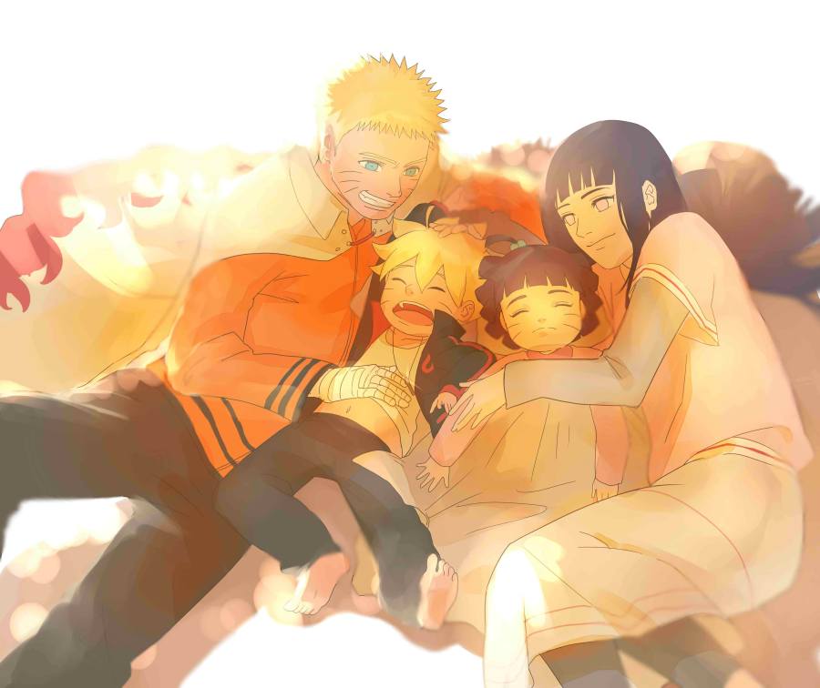 Gambar Poster Naruto Wallpaper Hinata Family | Lampu Kecil