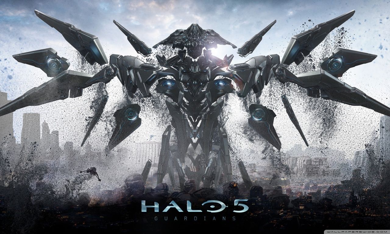 Halo 5 Guardians Guardian 2015 Video Game Background HD desktop ...