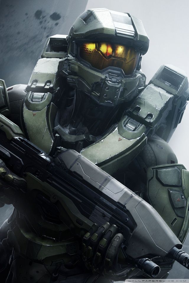 Halo 5 Guardians Master Chief 2015 Video Game Background HD ...