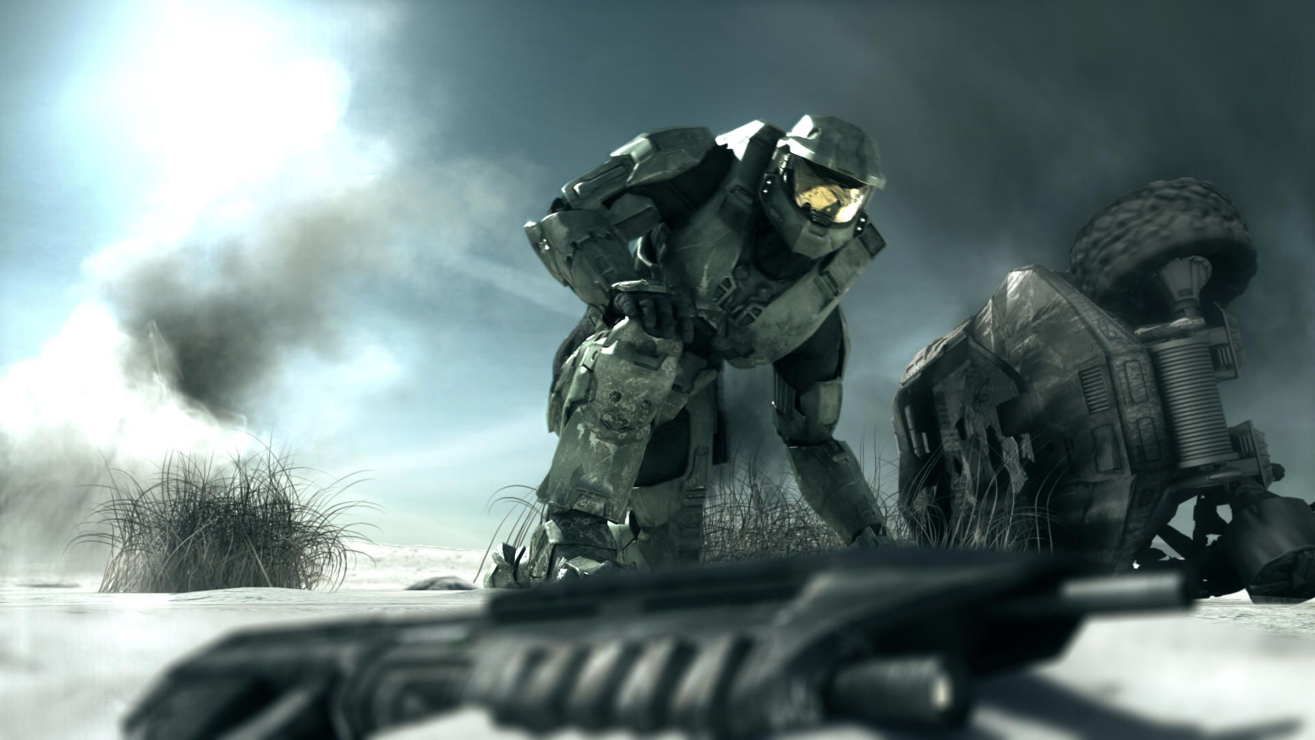 Halo 5 Master Chief HD Desktop Background Wallpapers Attachment ...