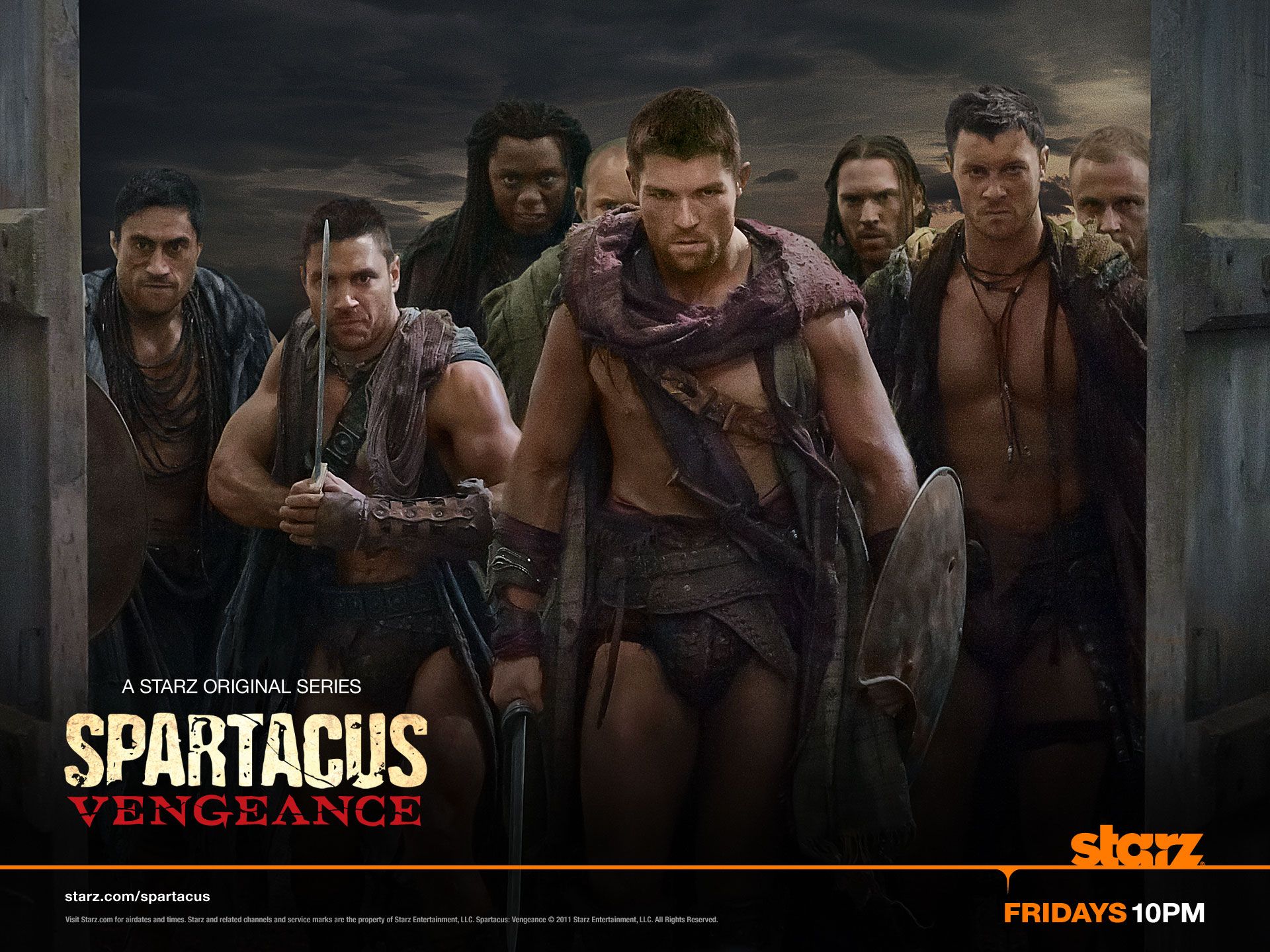 EXCLUSIVE Spartacus Vengeance Desktop Wallpaper Convention Scene