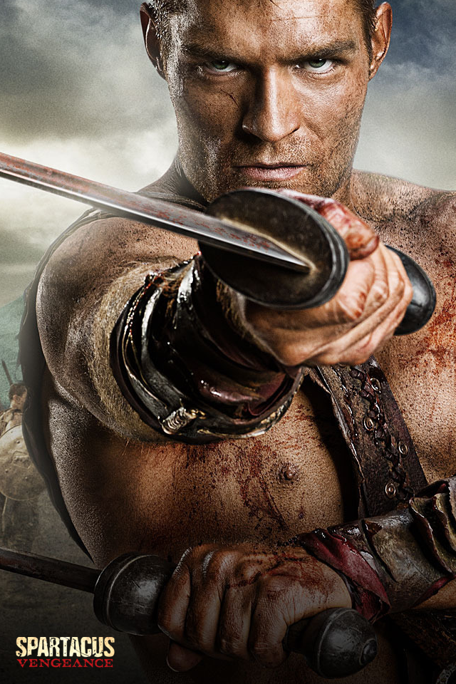 DeviantArt: More Like Spartacus: Vengeance HD iPhone 4 Wallpaper ...