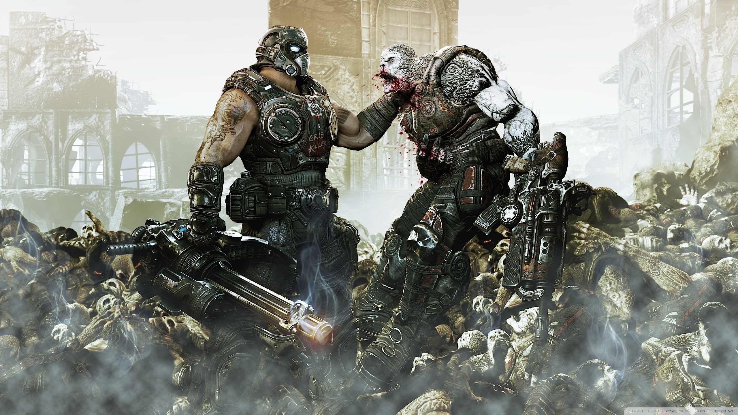 Gears of War 3 HD Wallpaper | 2560x1440 resolution wallpaper ...