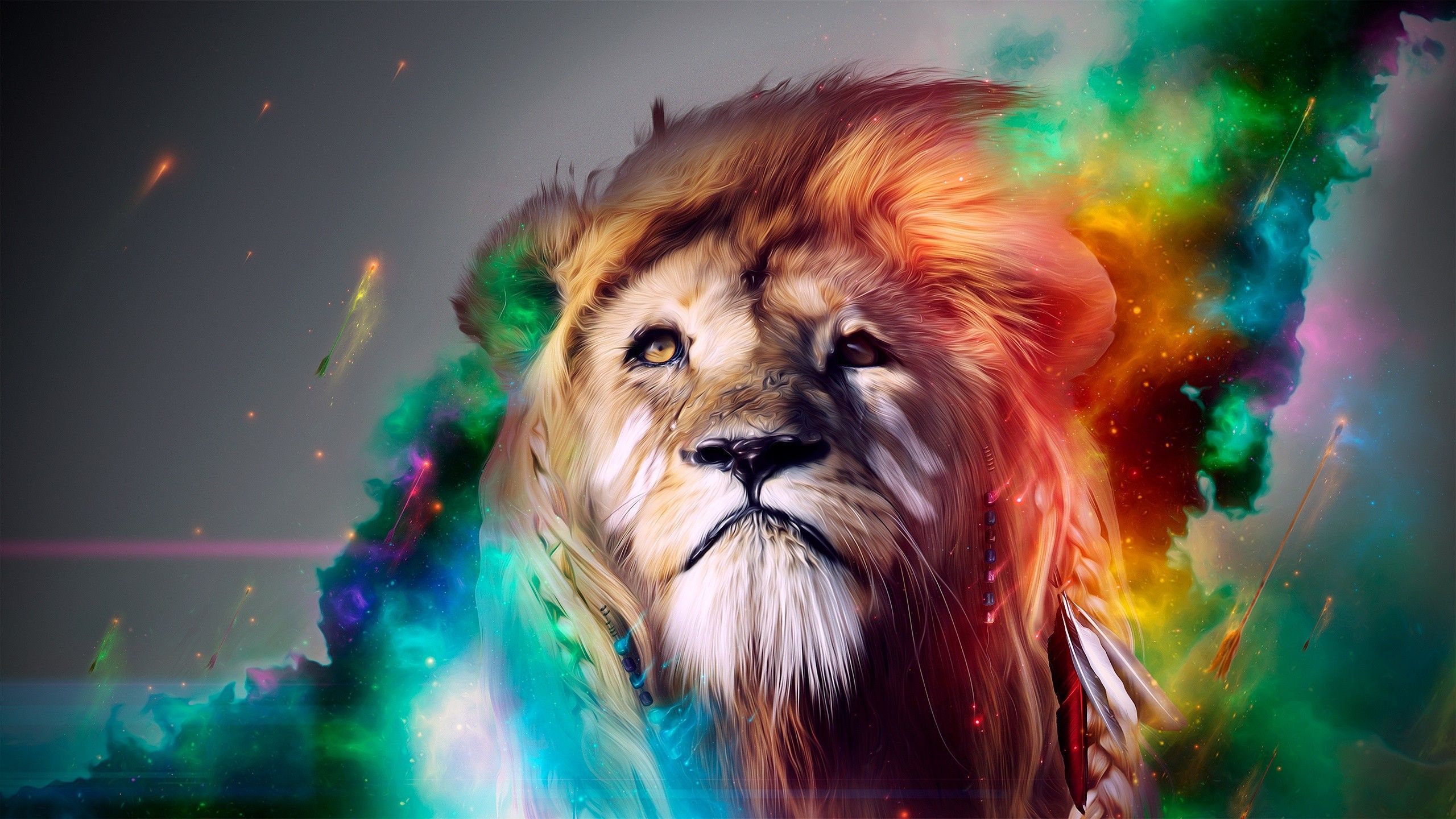 Amazing Lion wallpaper | 2560x1440 | #11352