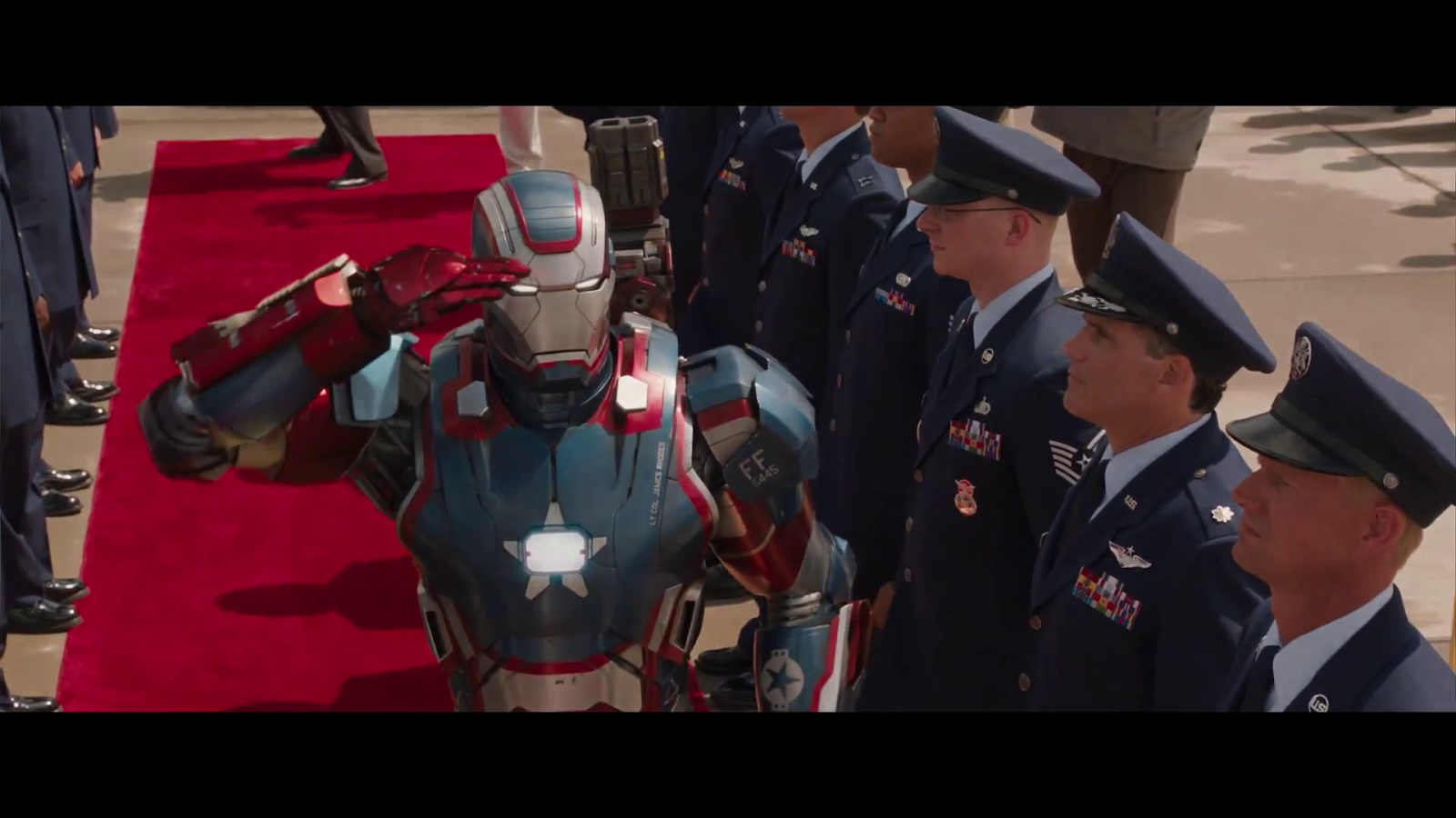 Iron Patriot || James Rhodes || Iron Man 3 || ?x? || #screencap ...