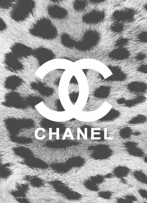 Chanel #leopardato #bianco #nero We Heart It chanel, wallpaper