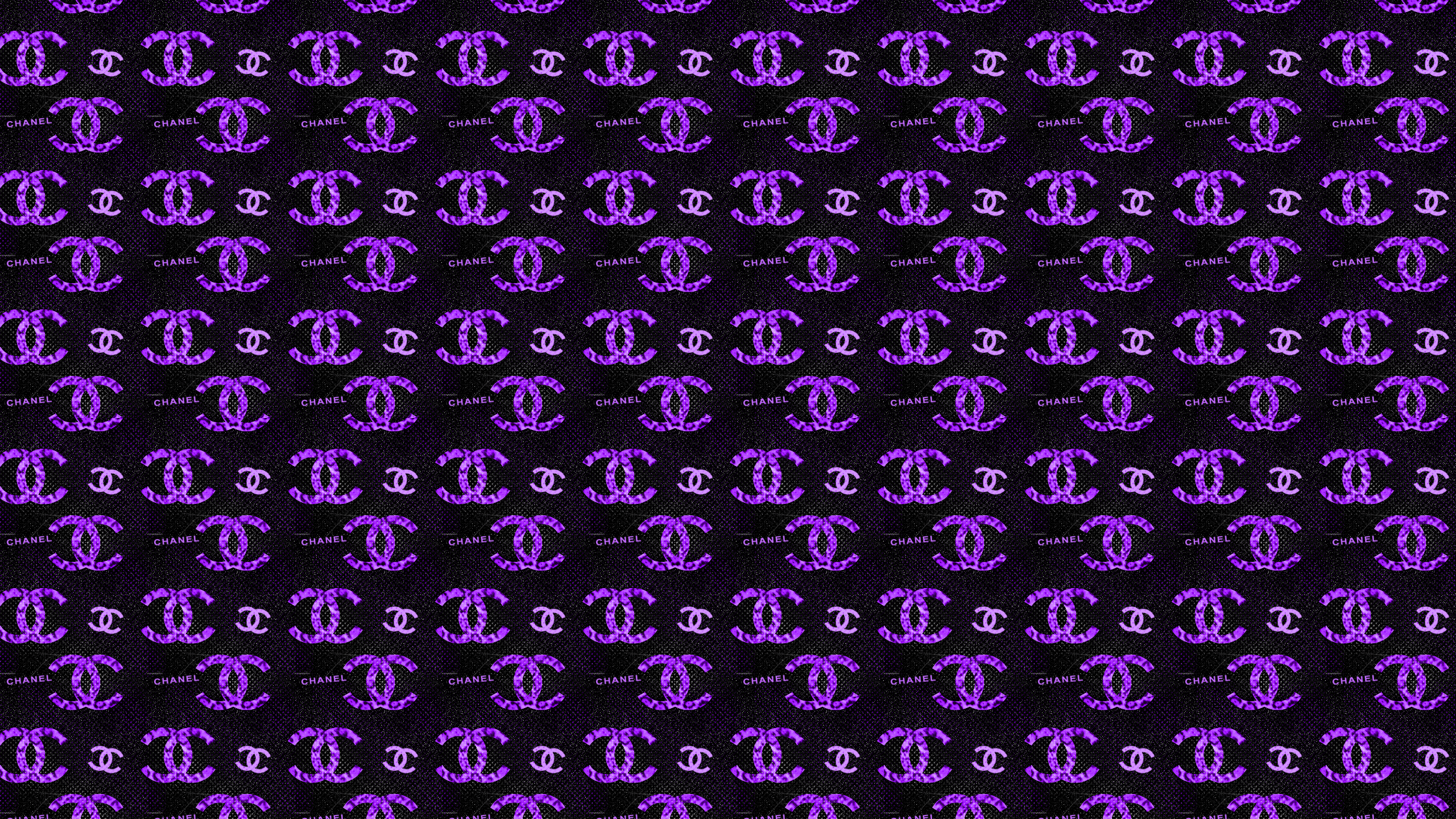 Purple Chanel Desktop Wallpaper