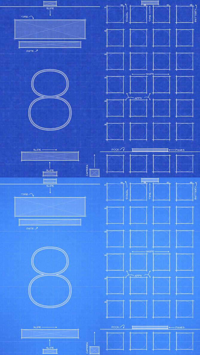 IPhone 6 iOS8 Blueprint Wallpaper by jessemunoz on DeviantArt