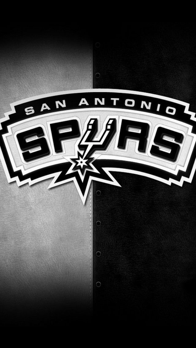 San Antonio Spurs Logo Wallpaper - Free iPhone Wallpapers