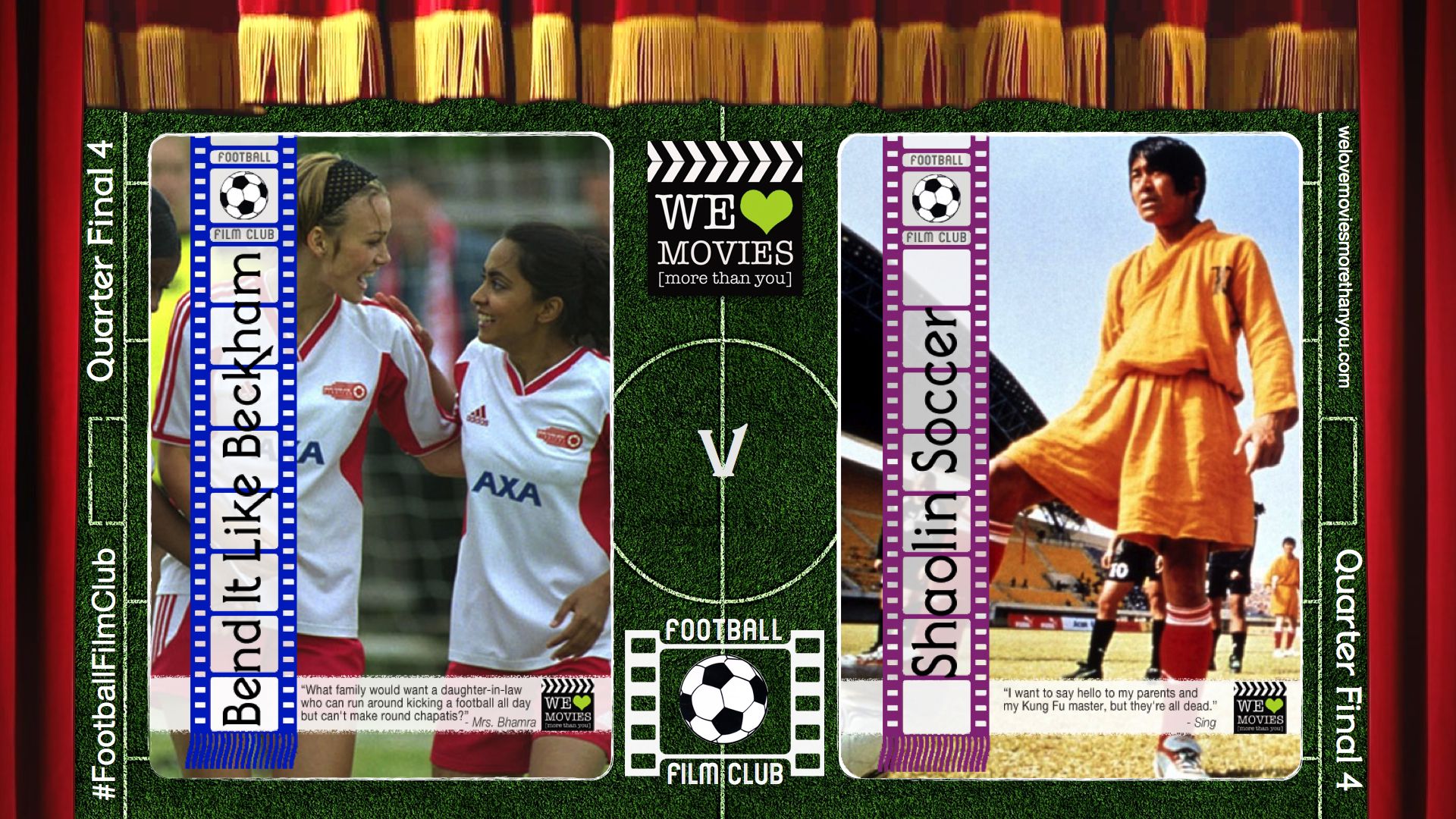 Football Film Club Summer Tournament: Bend it Like Beckham v ...