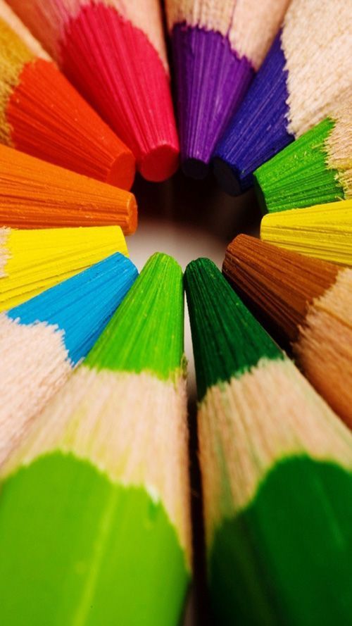 Colorful Crayons Samsung Galaxy S3 Wallpaper | Wallpapers ...