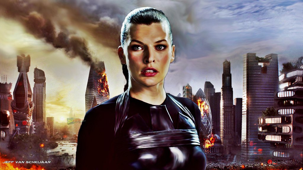 milla jovovich resident evil wallpaper